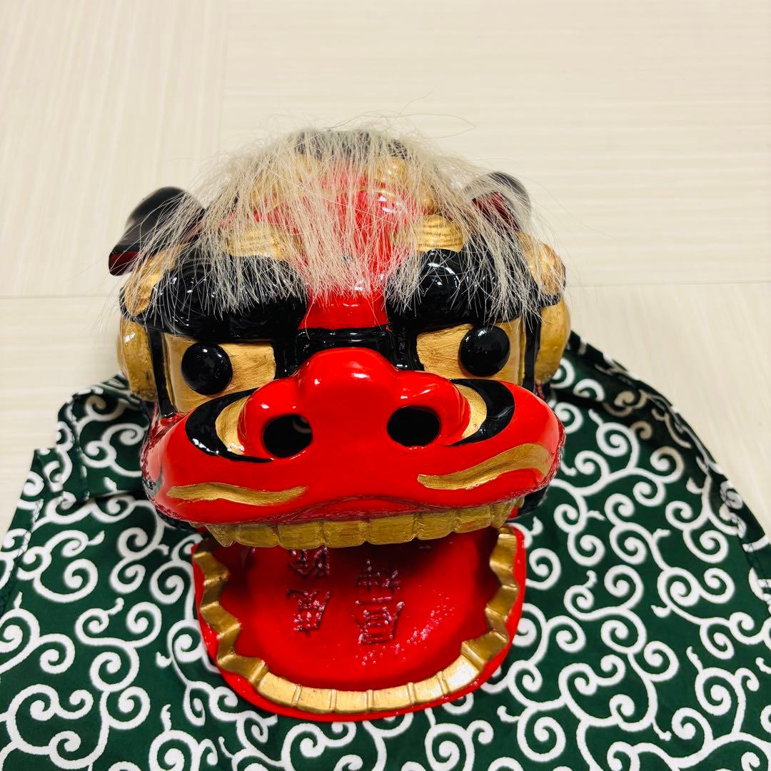 獅子頭　Japanese lion head縁起物