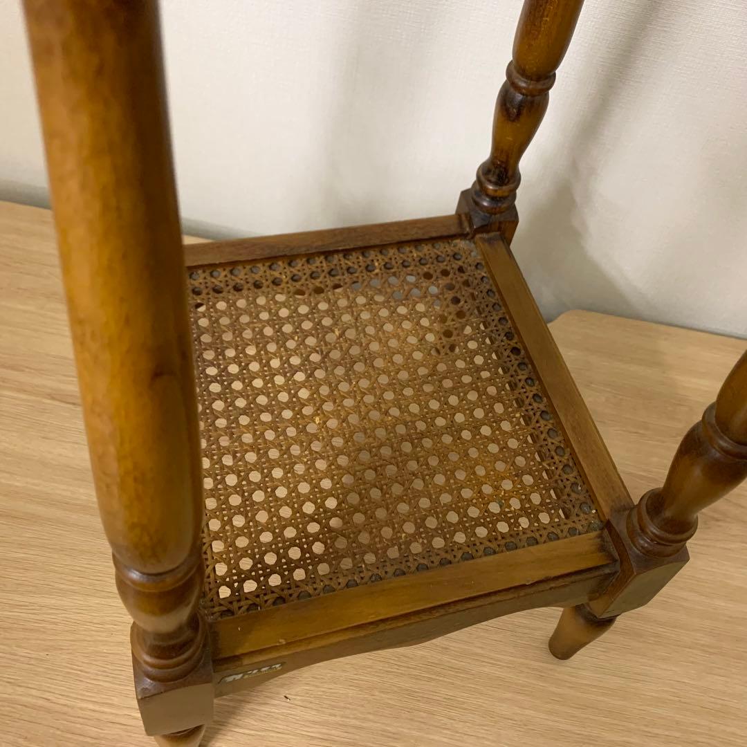 karimoku オールドカリモク サイドテーブル 花台 電話台 ヴィンテージ