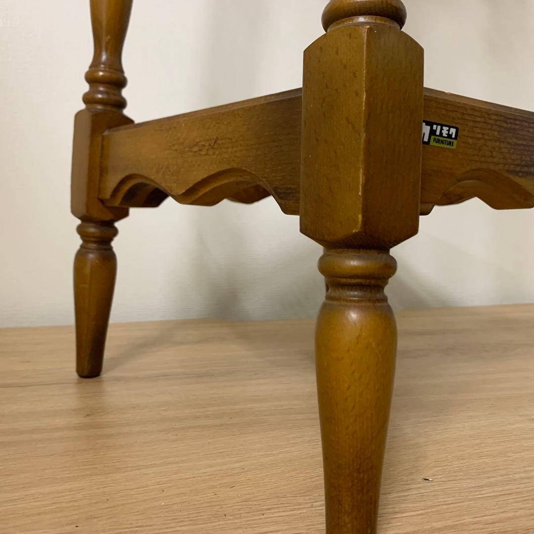 karimoku オールドカリモク サイドテーブル 花台 電話台 ヴィンテージ