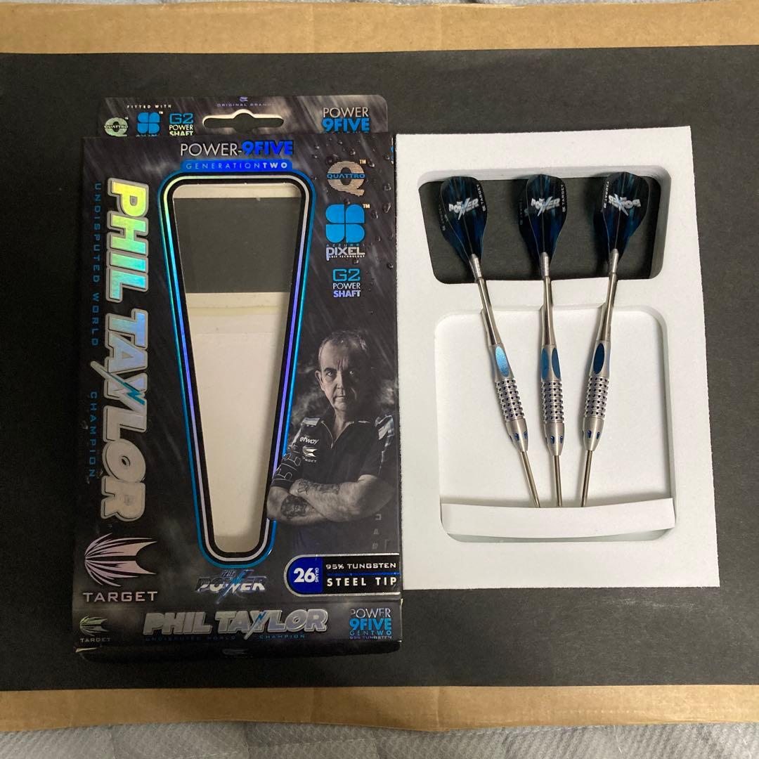 超美品　レア物　定価15400　ターゲットパワー 9FIVE G2スティール