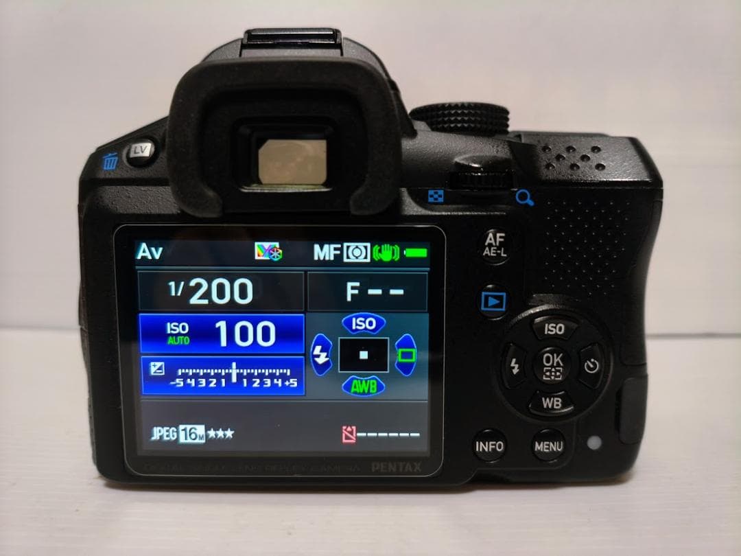 【黒死病修理済】【内臓電池交換済】PENTAX K-30 箱付（9,836枚）