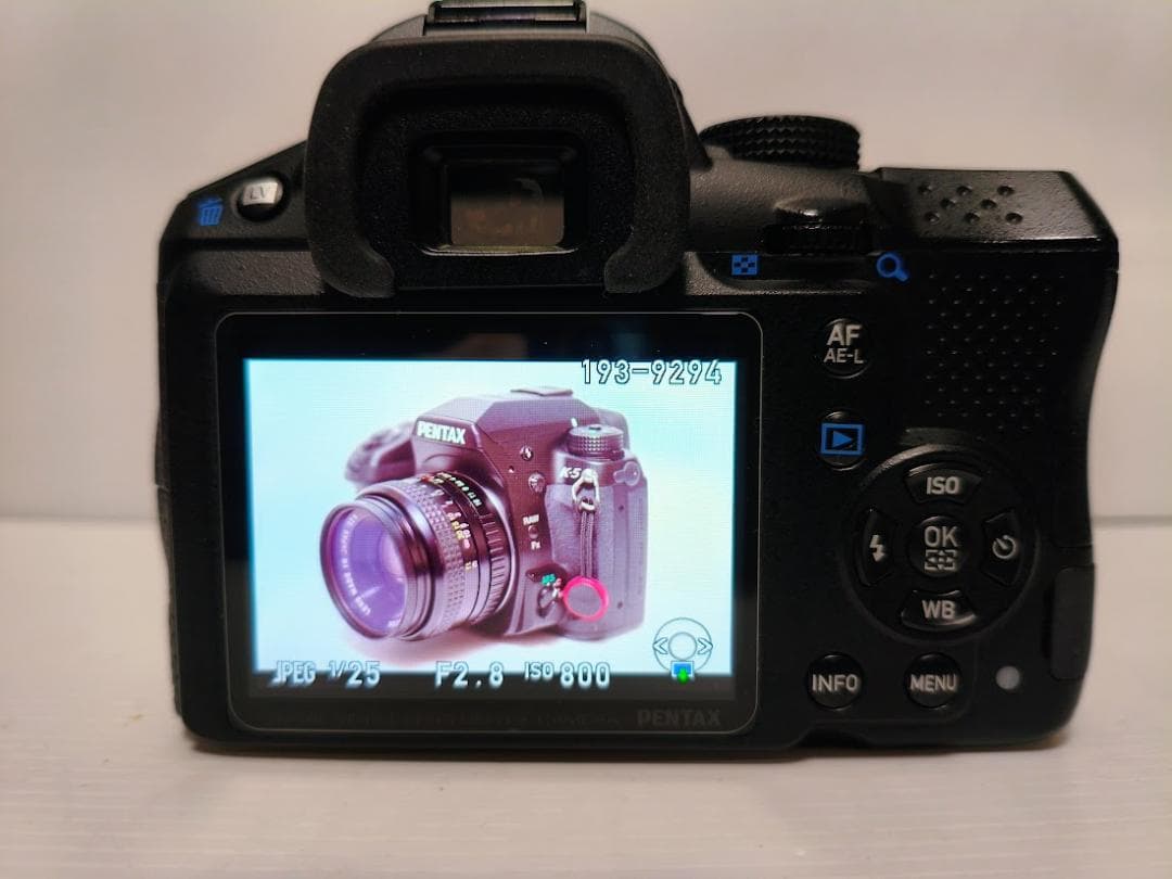 【黒死病修理済】【内臓電池交換済】PENTAX K-30 箱付（9,836枚）