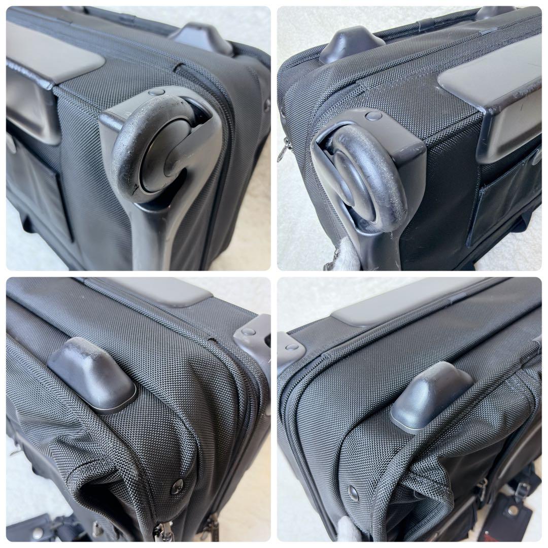 【美品】TUMI キャリーケース 2輪 機内持ち込み可 ビジネス 出張 多収納