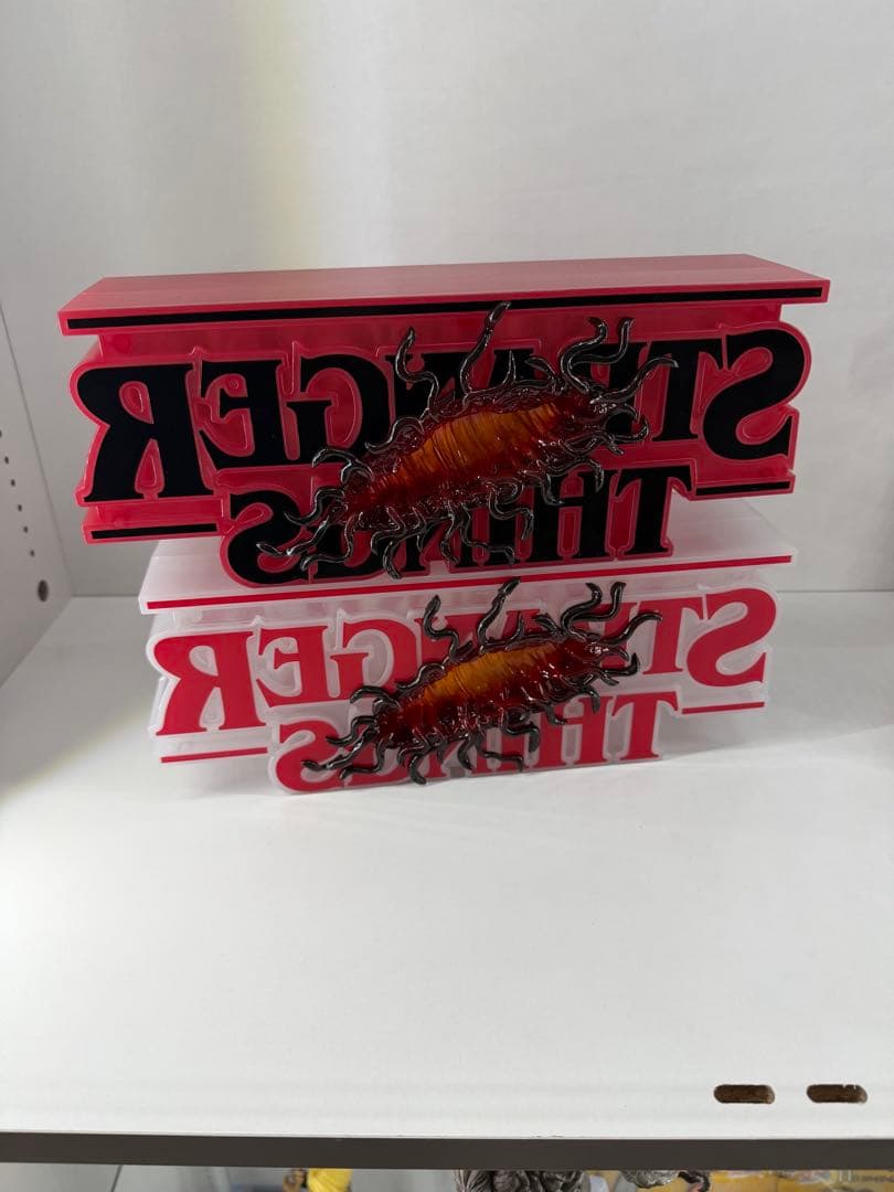 ストレンジャーシングス　一番くじ　デモゴルゴン　ロゴフィギュア