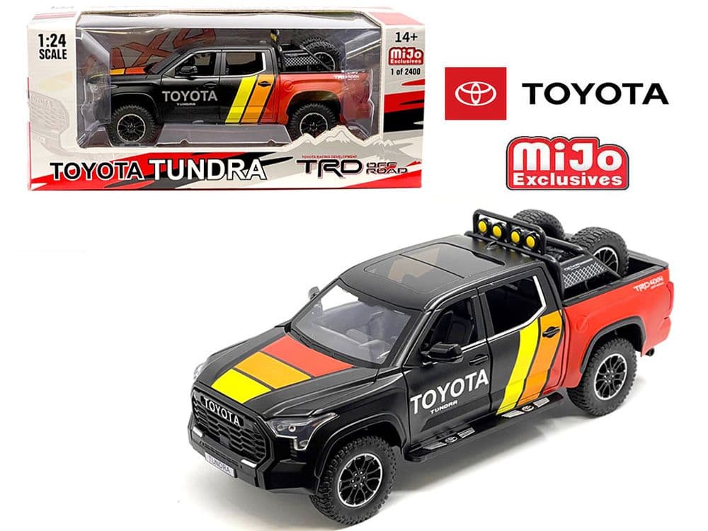 ミニカー TOYOTA TUNDRA TRD OFF ROAD (BLACK)