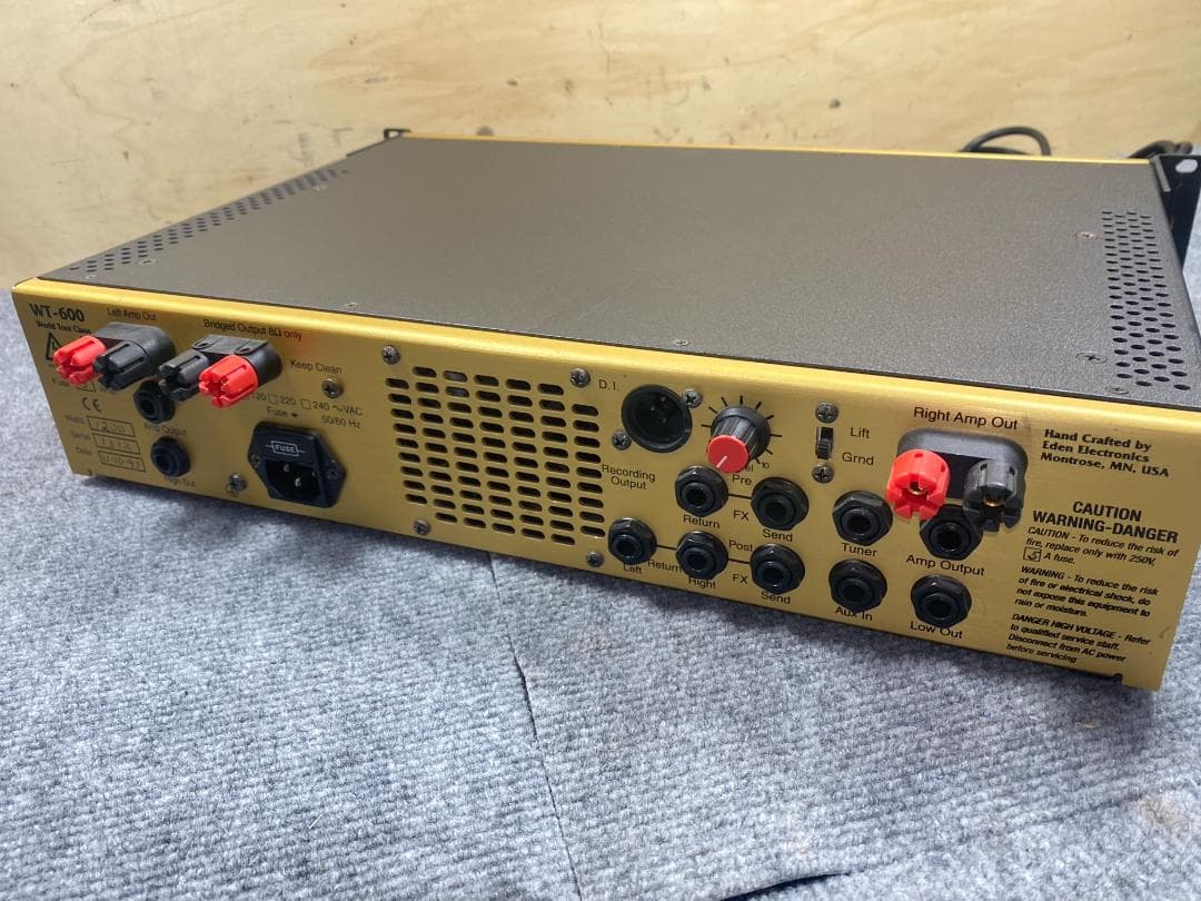 EDEN Road Runner WT-600 ベースアンプ ヘッド