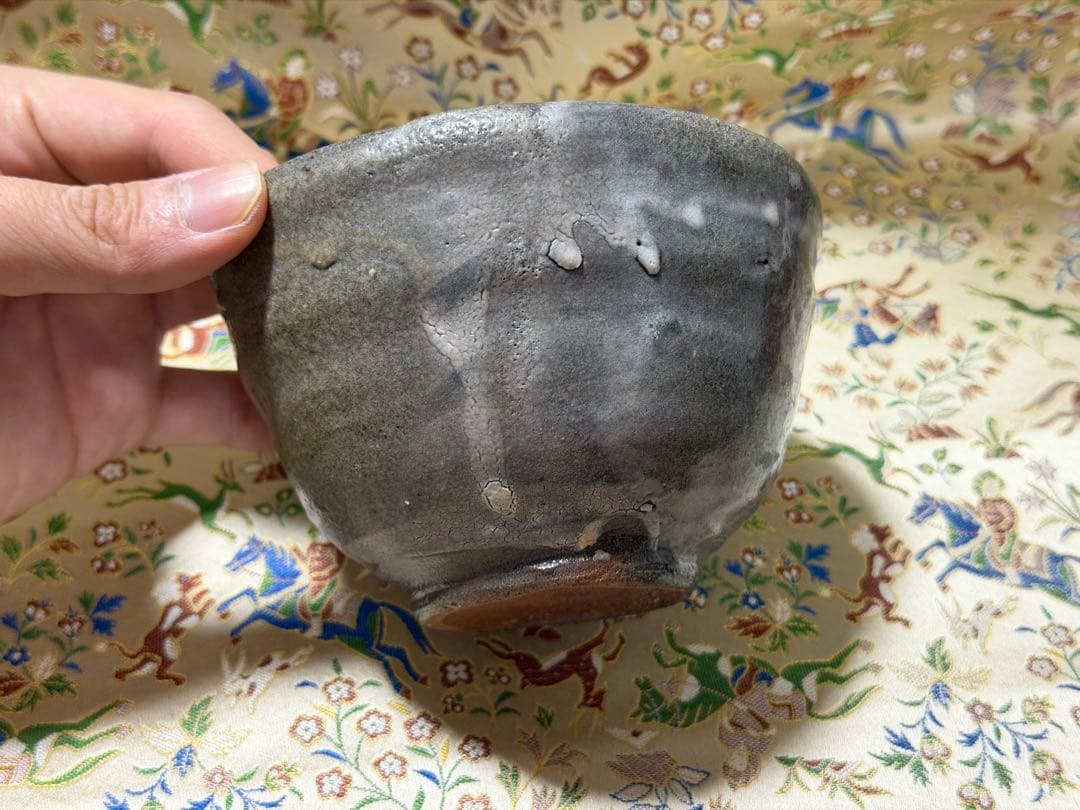 西岡小十 上位作 唐津茶碗