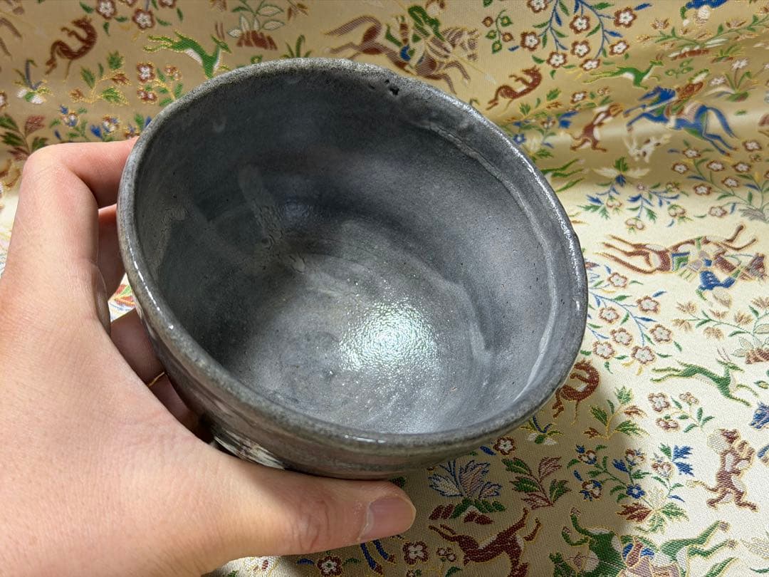 西岡小十 上位作 唐津茶碗