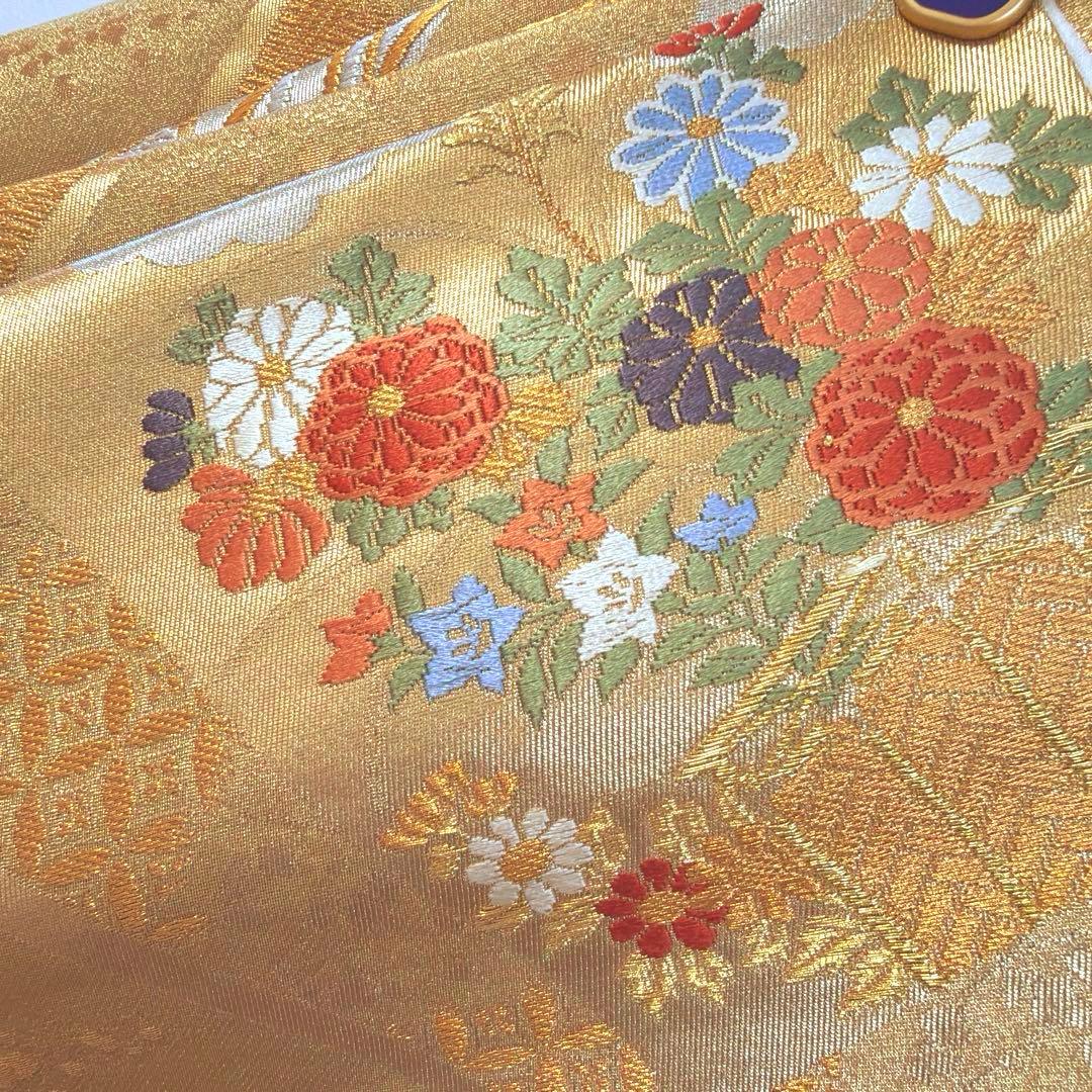 2 振袖フルセット 正絹 ピンク 桃 ピンクベージュ 金彩 暈し染め お上品