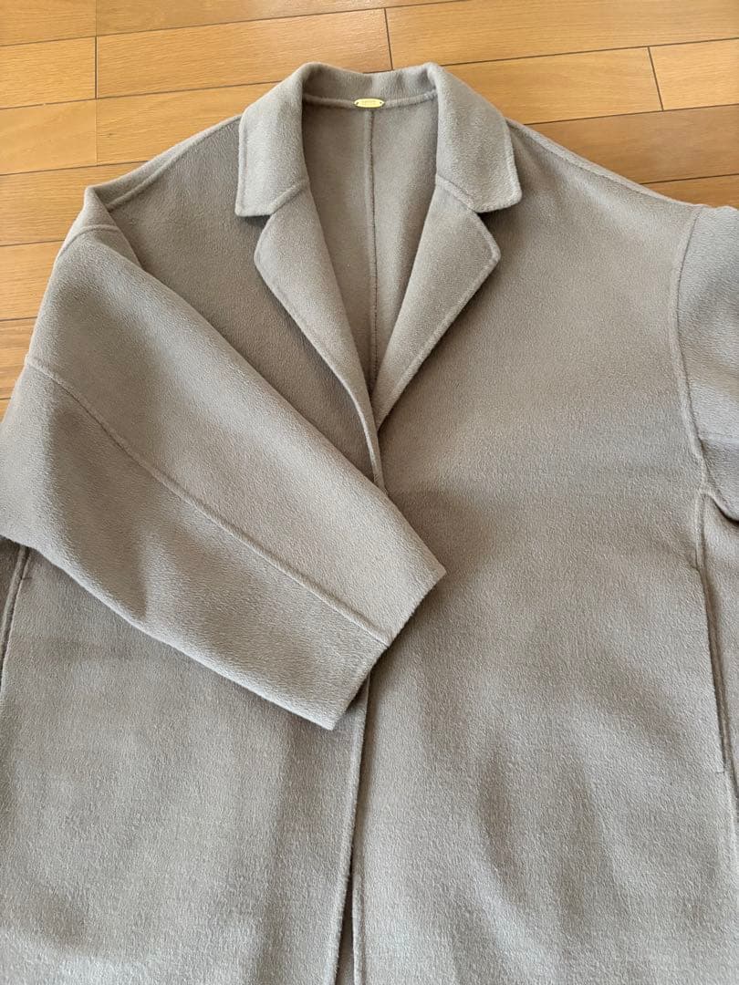 Deuxieme Classe ウールアンゴラリバーコート