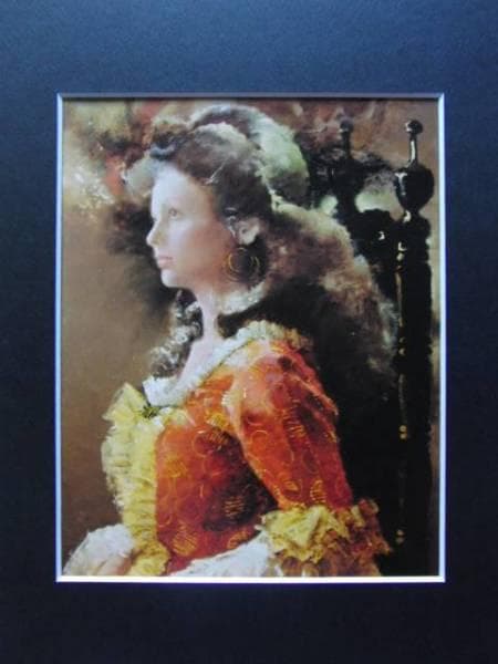 宮永　岳彦、ROKUMEIKAN 黎、希少画集画、新品額装付