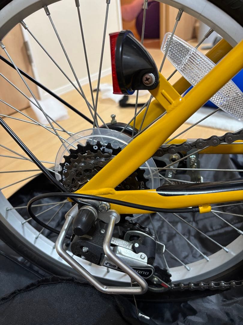 【送料込み】キャプテンスタッグ 折りたたみ自転車 リアーノ FDB206