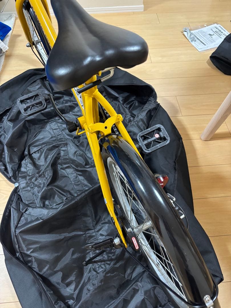 【送料込み】キャプテンスタッグ 折りたたみ自転車 リアーノ FDB206