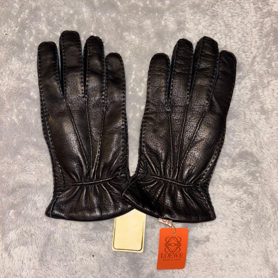 LOEWE レザーグローブ　未使用タグ付