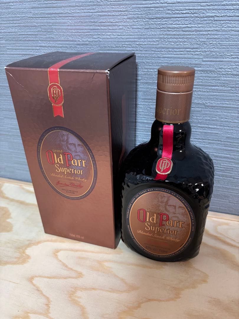 古酒オールドパー スーペリア、18年クラシック 2本セット