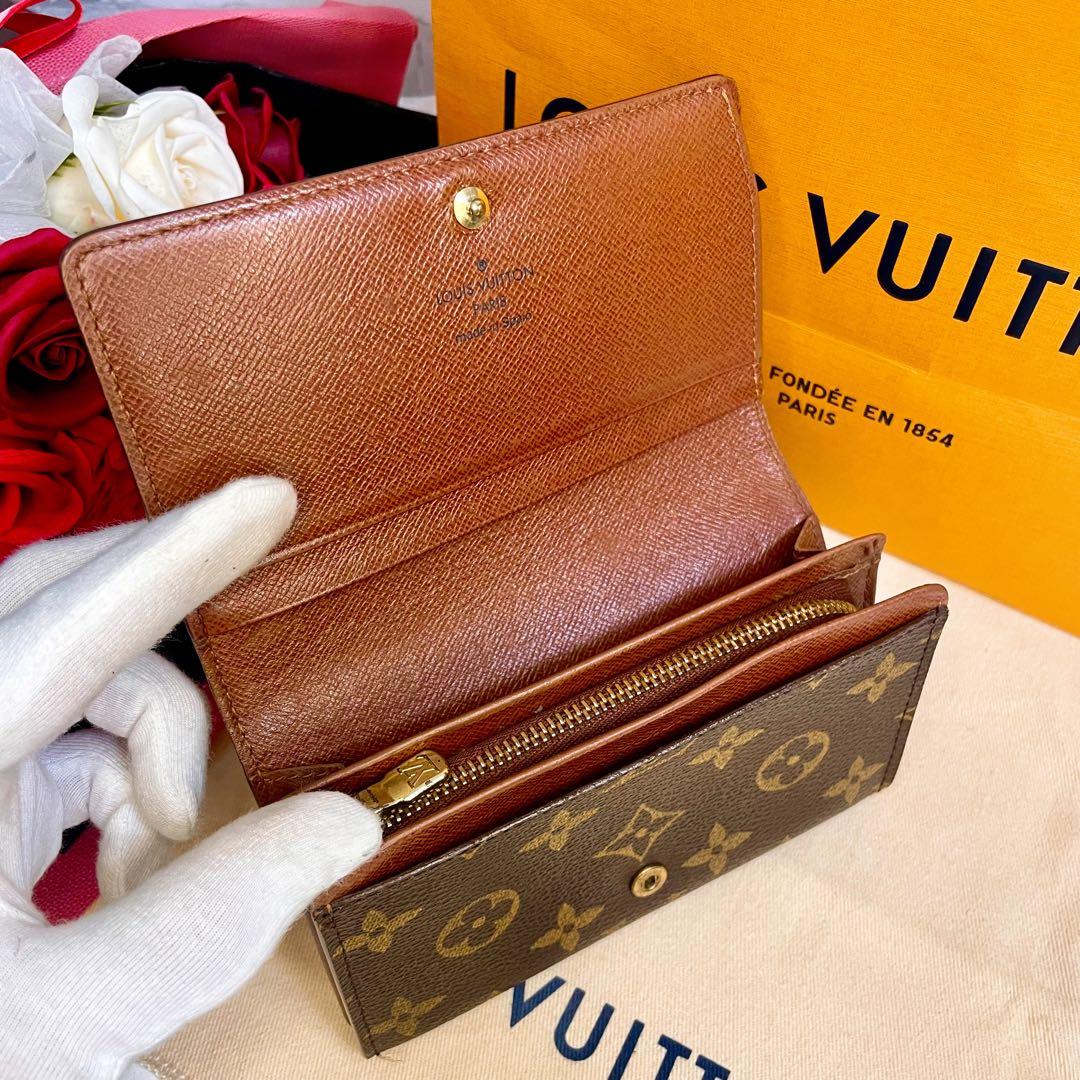 ✨極美品✨️ルイヴィトン モノグラム ポルトモネ ビエ トレゾール 二つ折り財布