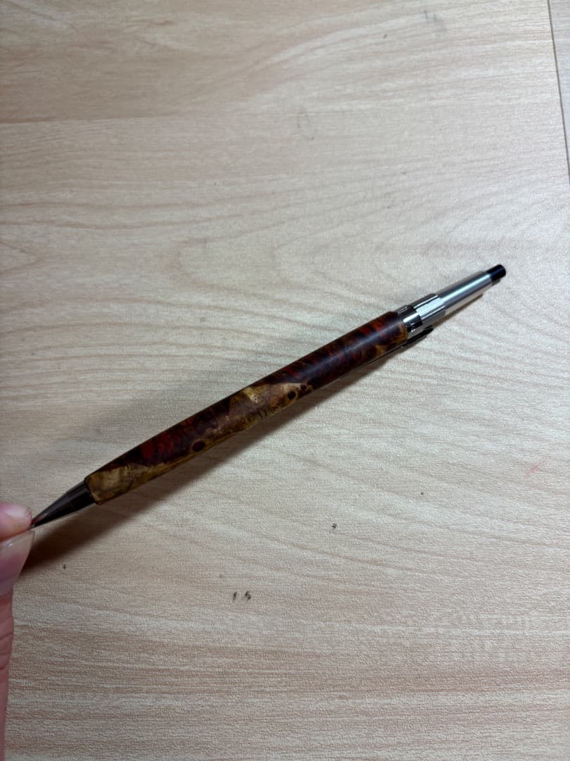 軸と高度表示窓のみ　PG5 カスタム 木軸 極上本花梨瘤源平