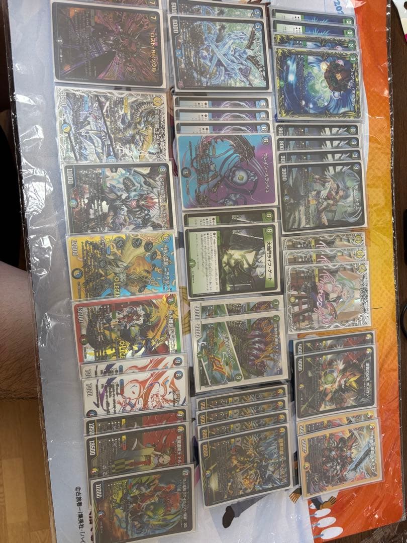 デュエマ引退品 デッキ4種 スリーブ デュエマ