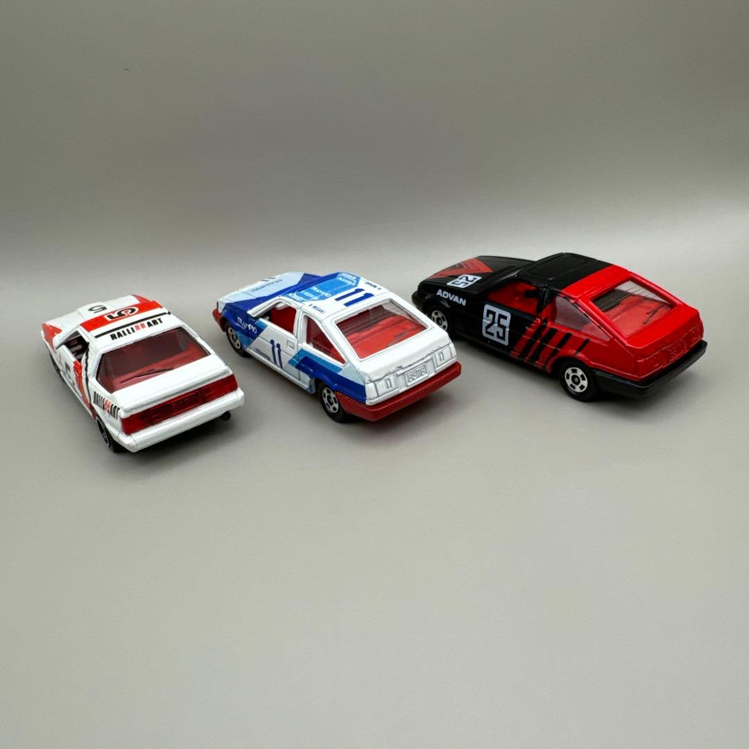 トミカ黒箱・青箱 ・赤箱グループＡフェア販売商品12台 (1984年10月発売)