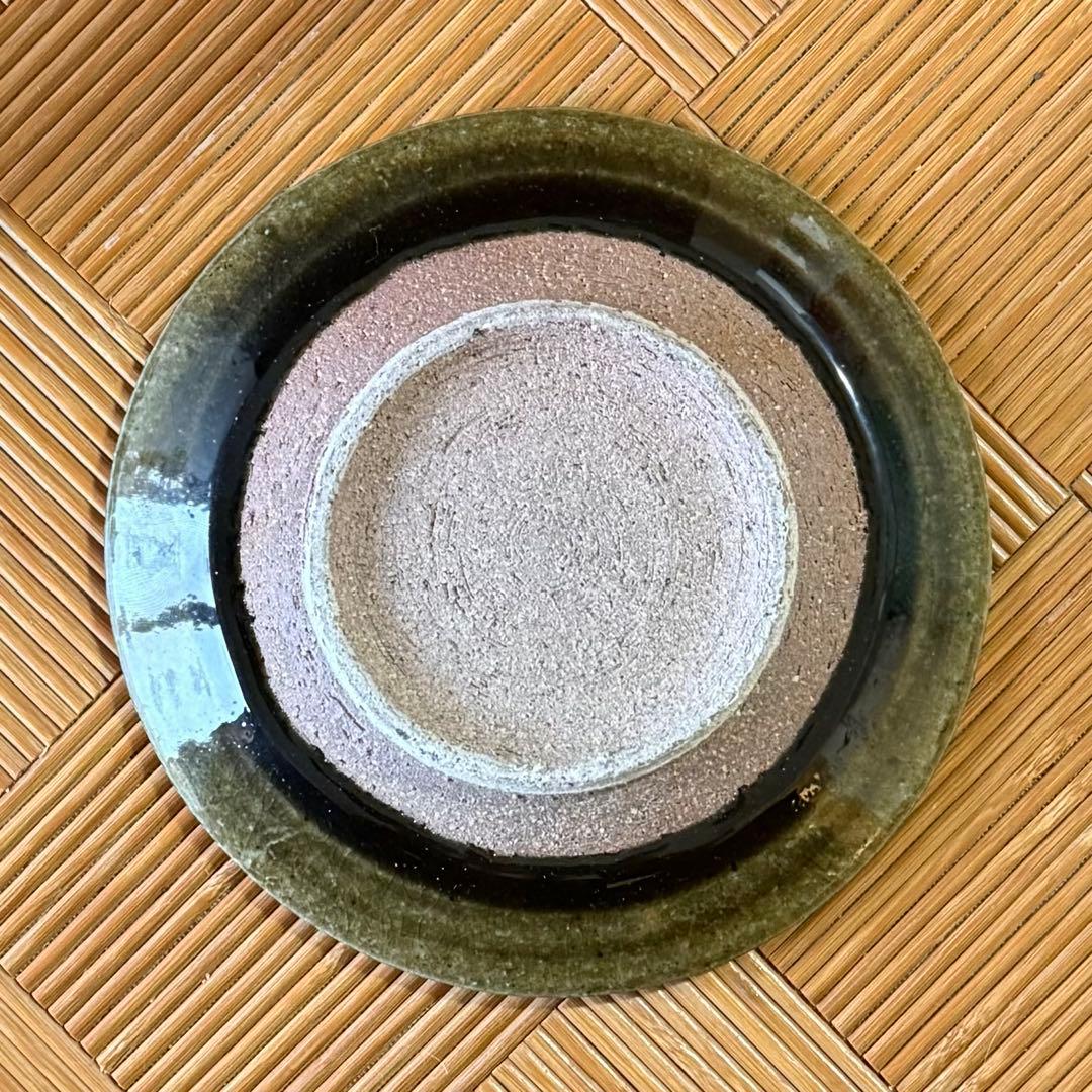 SNT1116 織部焼 カップ ソーサー 2客ペアセット 伝統工芸品