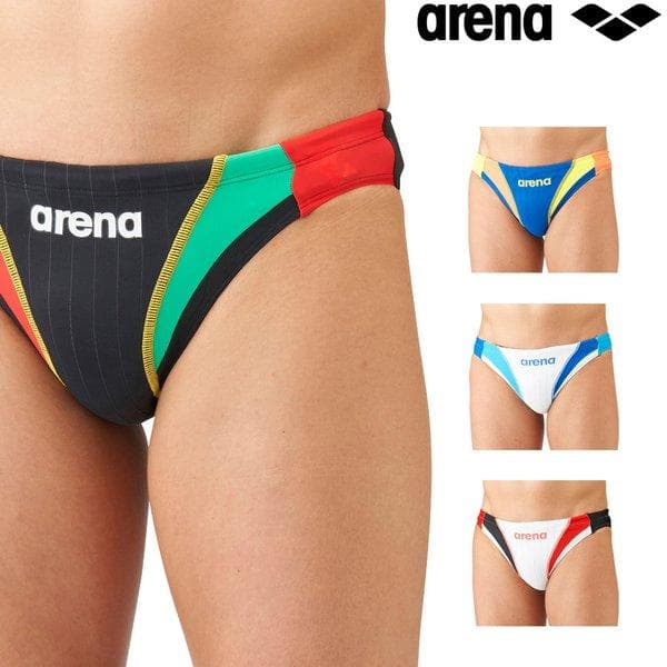 arena 競パン ホワイト×ブルー 【希少】