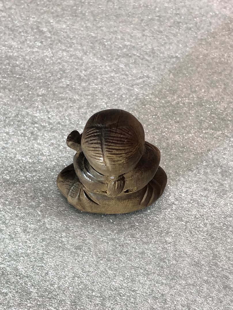 根付　時代提物　木彫り