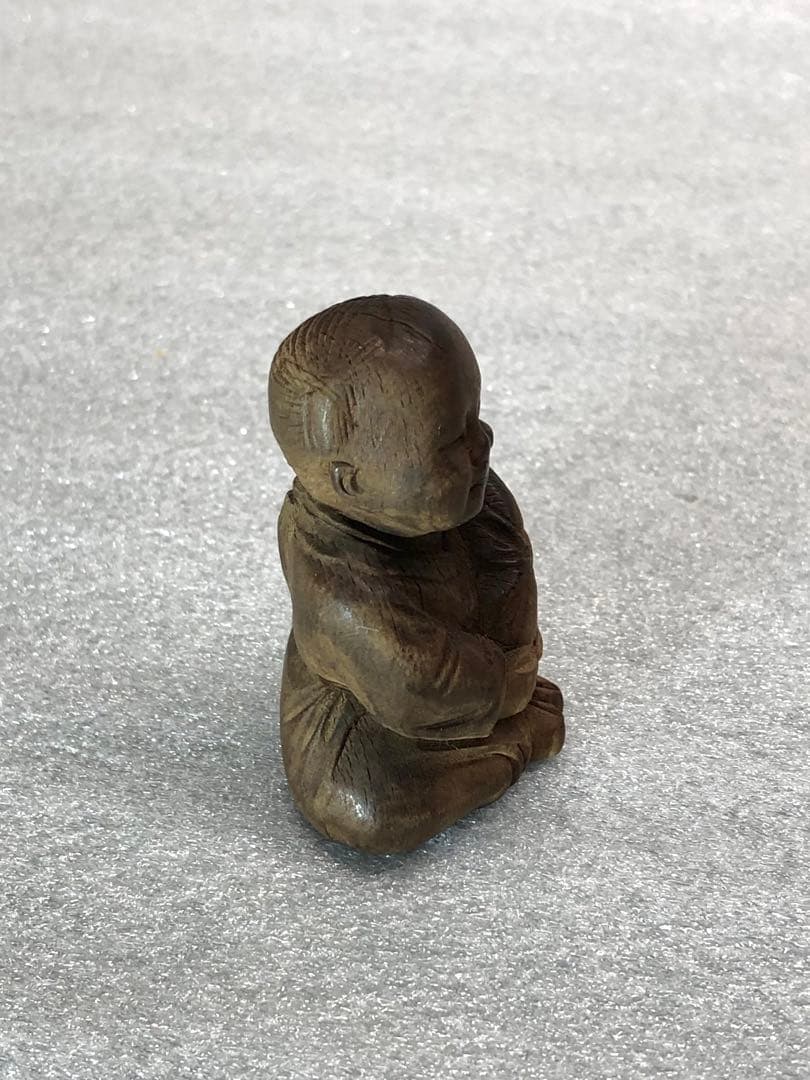 根付　時代提物　木彫り