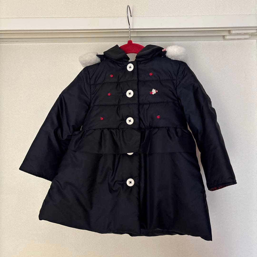 ファミリア　ショートコート 90サイズ