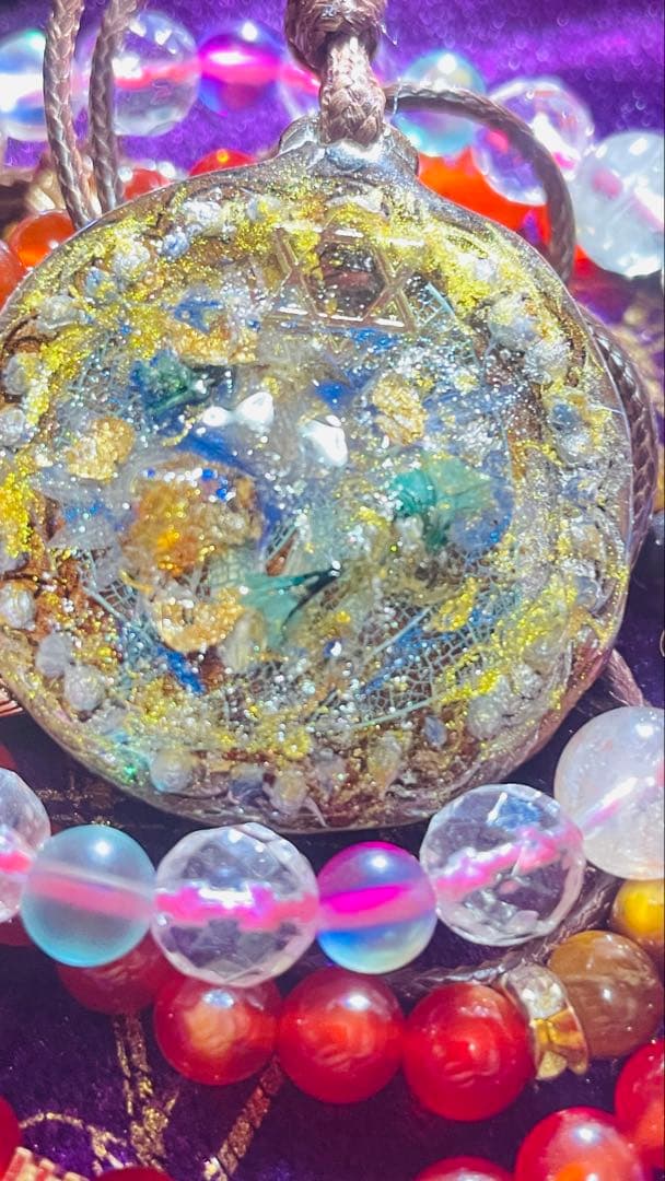 はち はち様オリジナル❗️❗️魔女の長❗️大魔女ペンダント✨