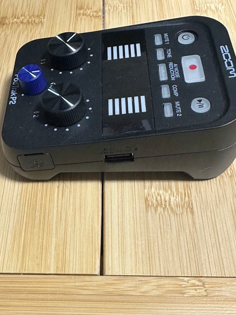 Zoom PodTrak P2 USBインターフェース