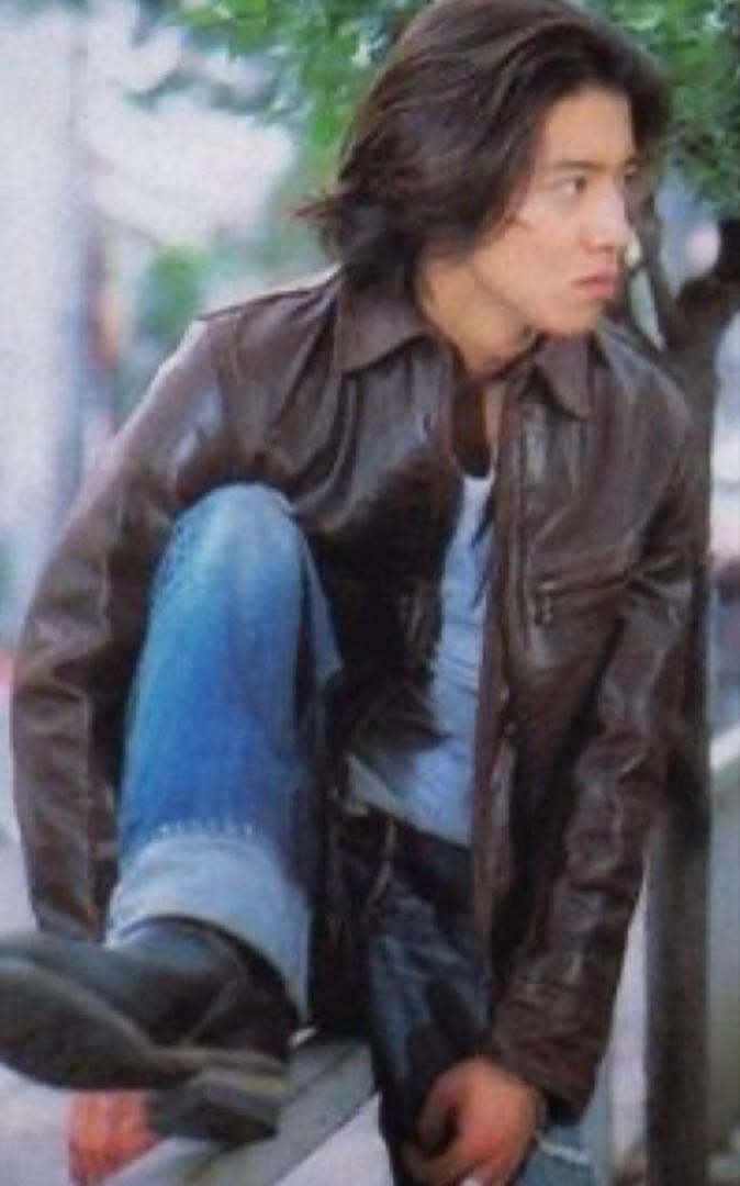 エアロレザー　キムタク着用