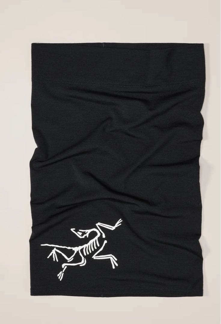 ARC’TERYX アークテリクス　サトロメリノ　ネックゲイター　黒　新品