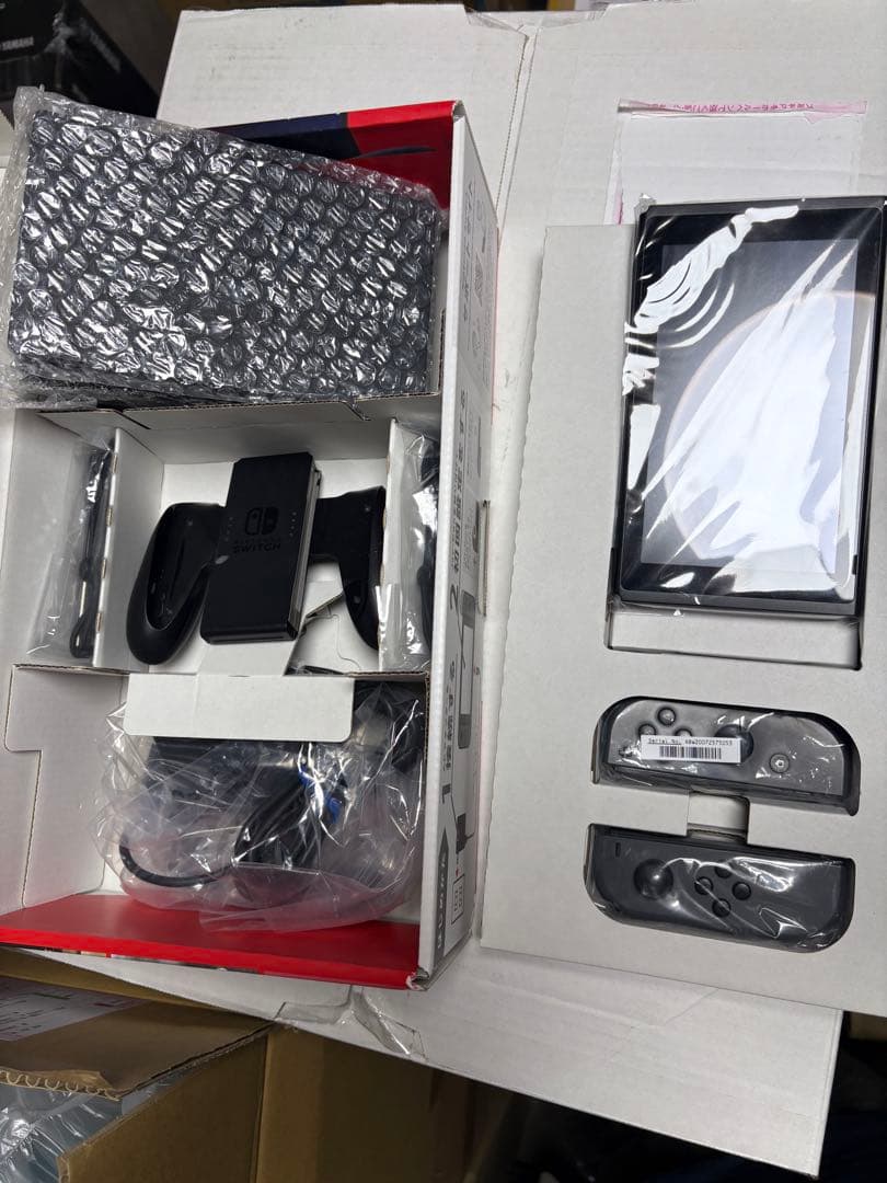 Nintendo Switch Joy-Con(L)/(R) グレ