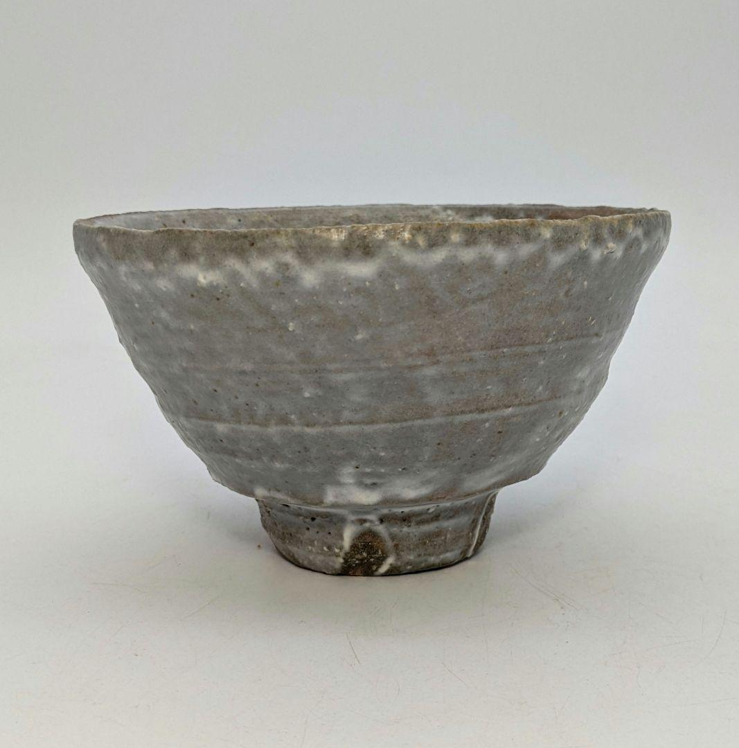 草胆庵 植草達郎 萩焼 茶盌 共箱共布 抹茶碗 抹茶茶碗 茶道具 茶器 食器