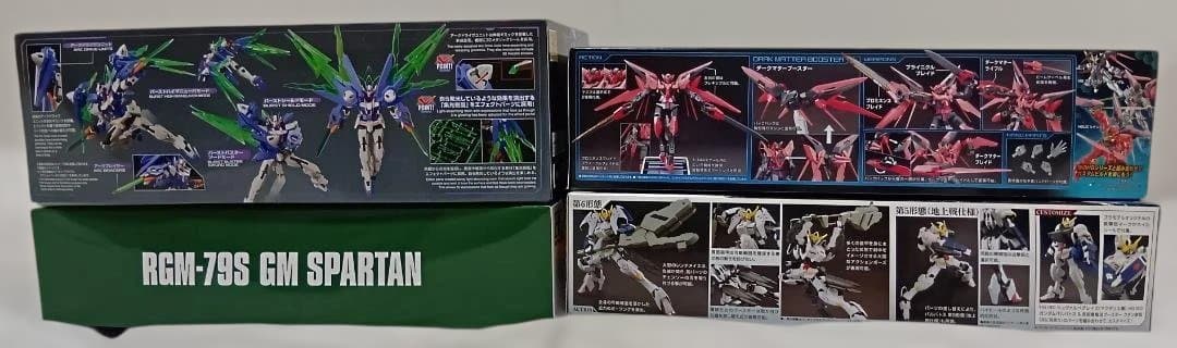 プレミアムバンダイ限定　HGジムスパルタン　他ガンプラ４個セット