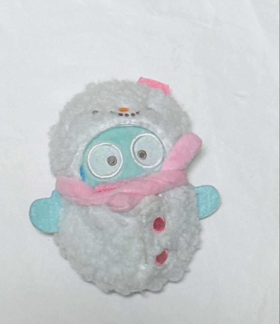 希少 レア あつめてぬいぐるみシリーズ ハンギョドン 雪だるま 着脱可