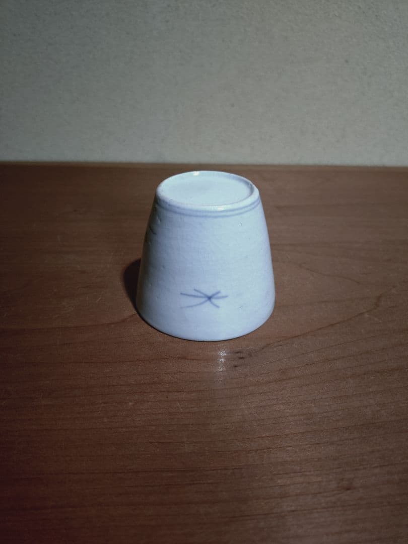 古伊万里 撫子蝶紋 猪口