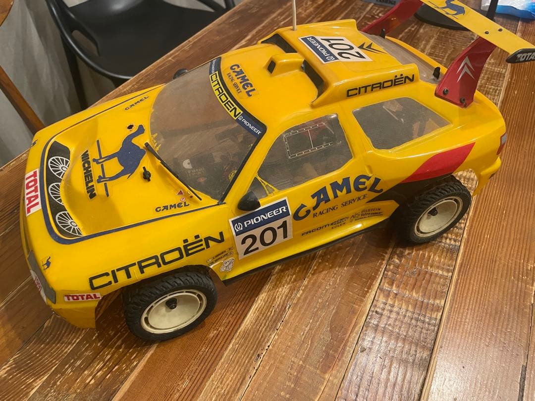 【ジャンク品】京商 エンジンカー シトロエン キャメルデザイン RCカー