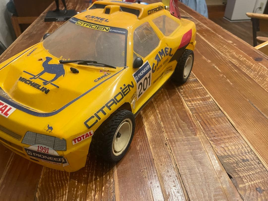 【ジャンク品】京商 エンジンカー シトロエン キャメルデザイン RCカー