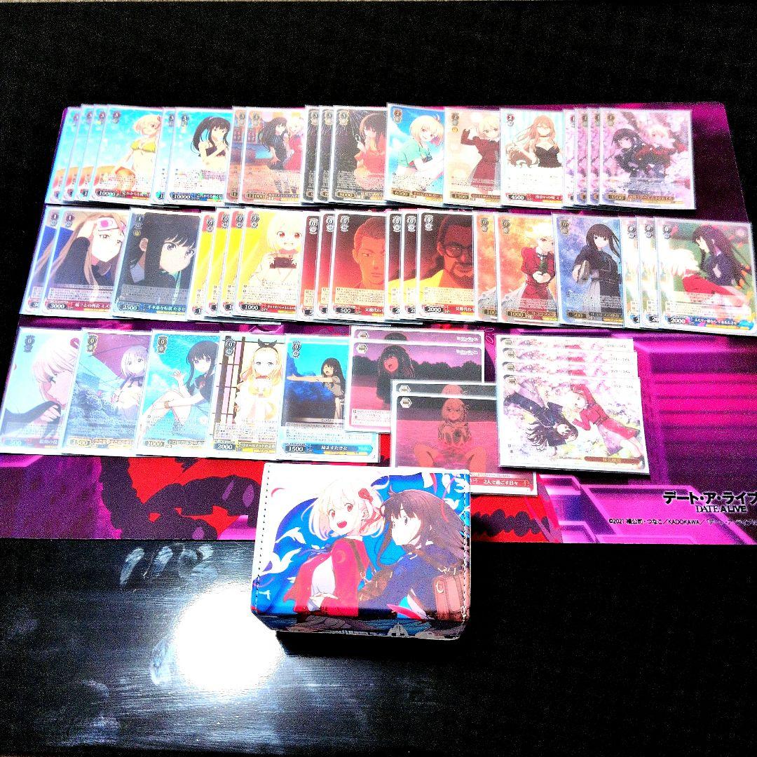 ヴァイスシュヴァルツ　リコリスリコイルデッキ　スリーブ、デッキホルダー付き