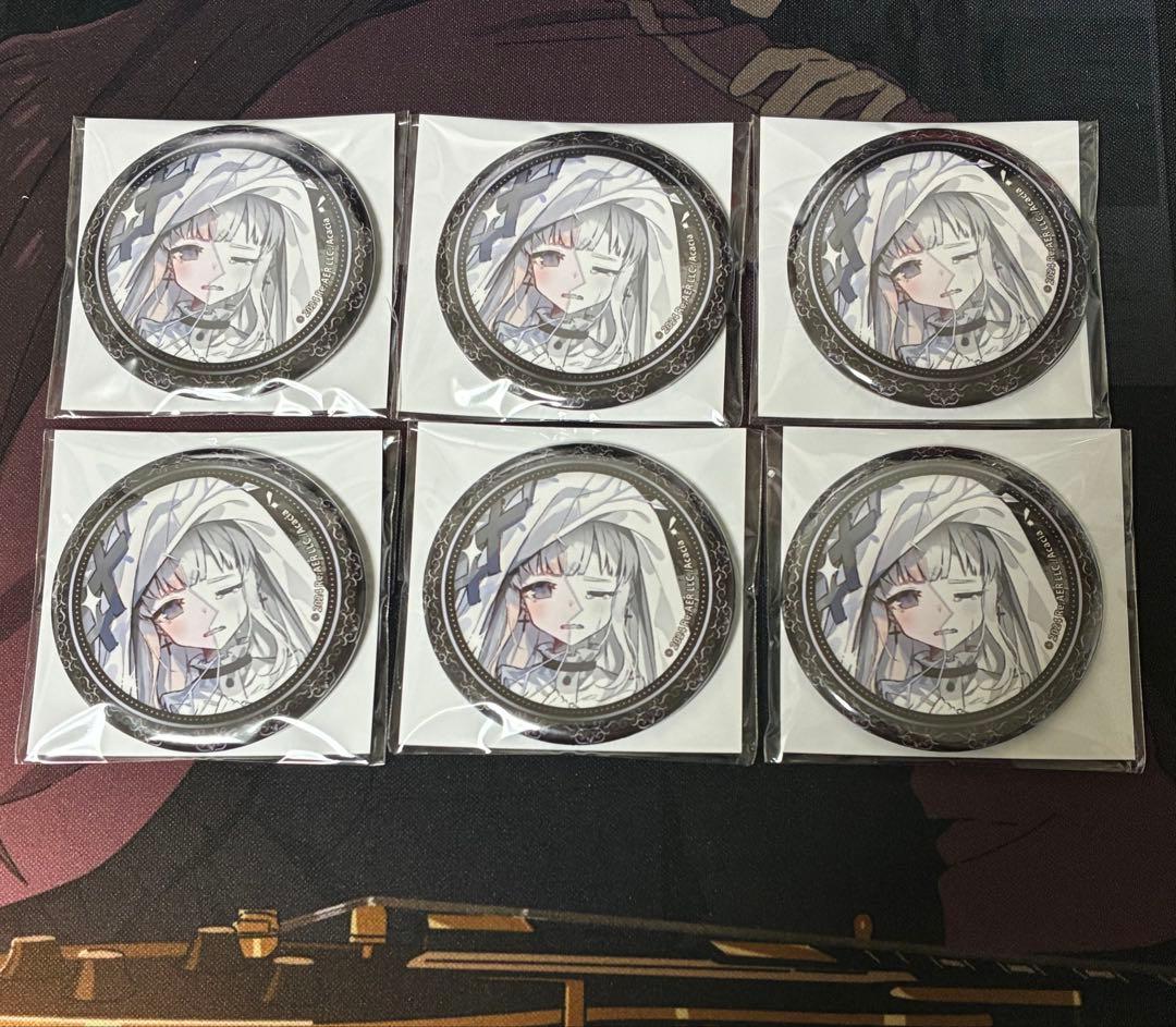 魔法少女ノ魔女裁判 くじメイト E賞 缶バッジ 氷上メルル　まのさば