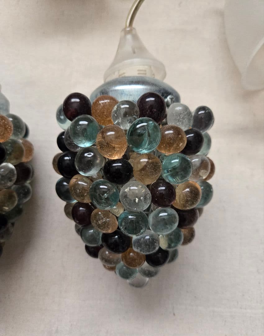 【希少】grape pendant lamp ×2点セット