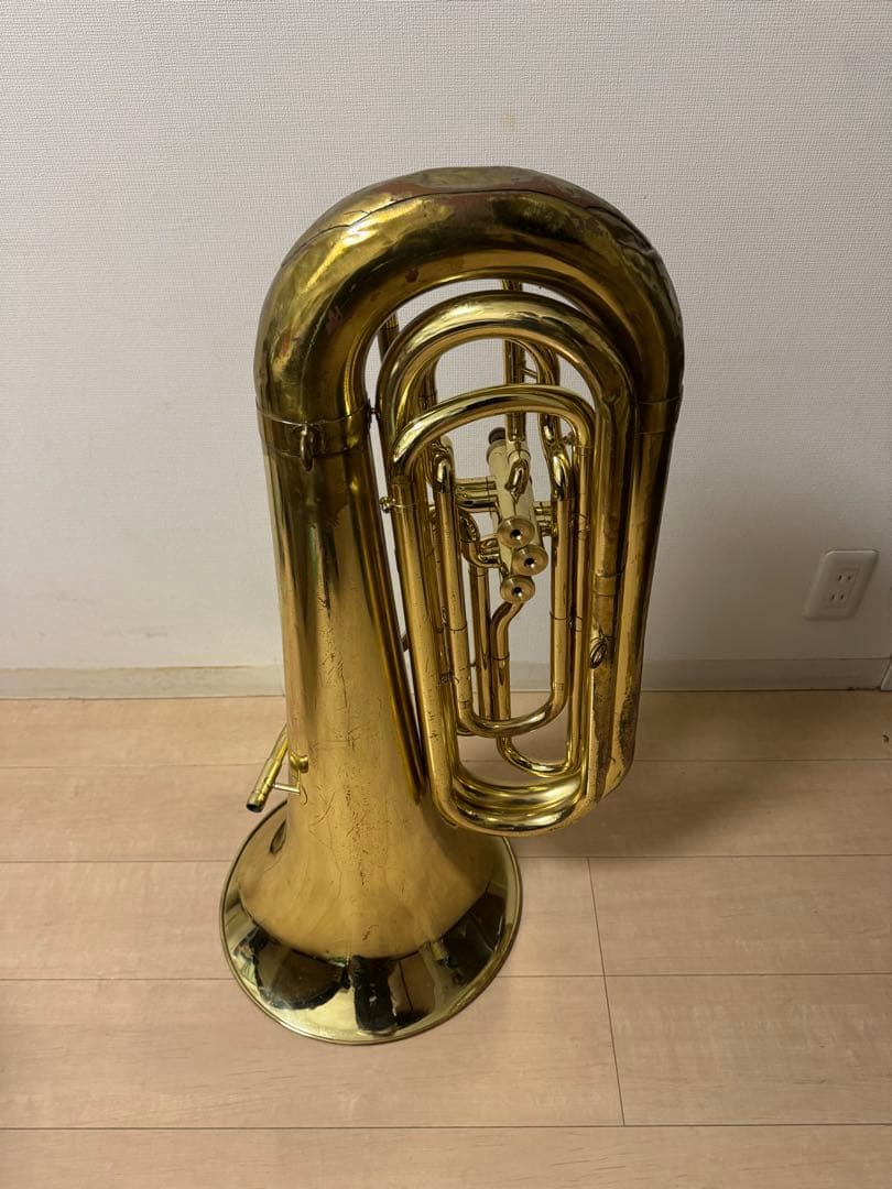 YBB103 B♭チューバ 3ピストン　ハードケース付