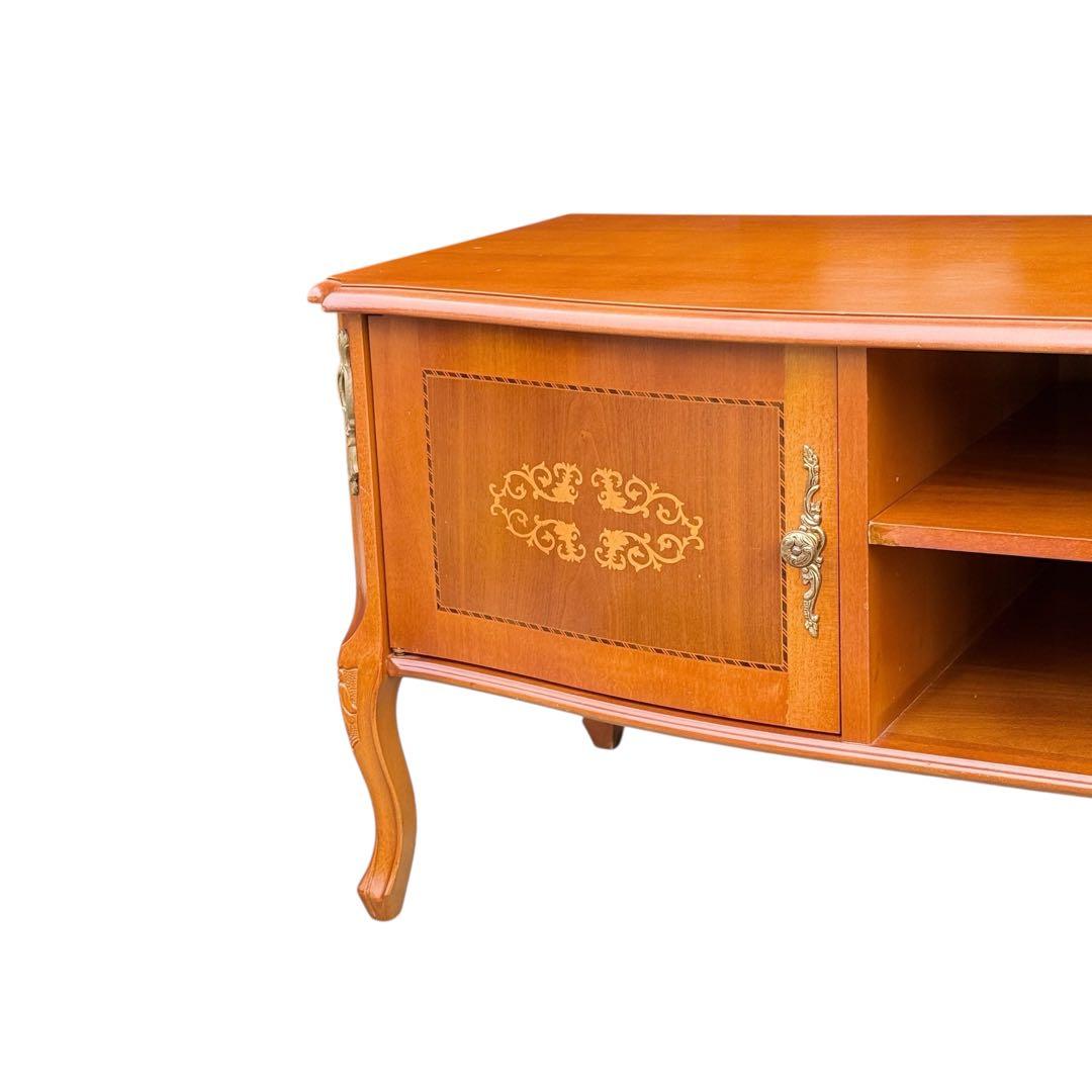 HR855 イタリア製　象嵌　テレビボード　猫脚　高級