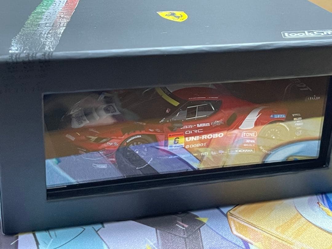 【新品】ルックスマート 1/43 フェラーリ 片山義章 R.M.ムンタン