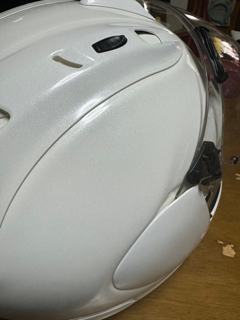 Arai RX-7 RV フルフェイス グラスホワイト　ヘルメット RR5 M