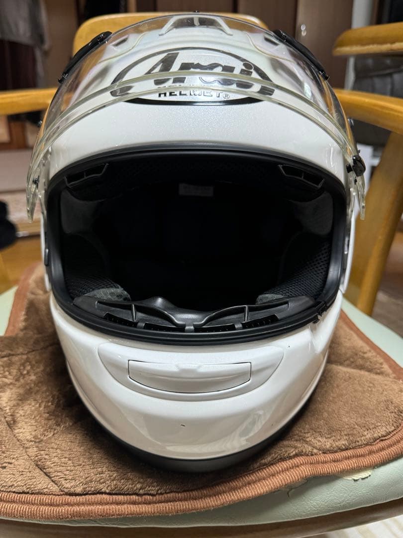 Arai RX-7 RV フルフェイス グラスホワイト　ヘルメット RR5 M