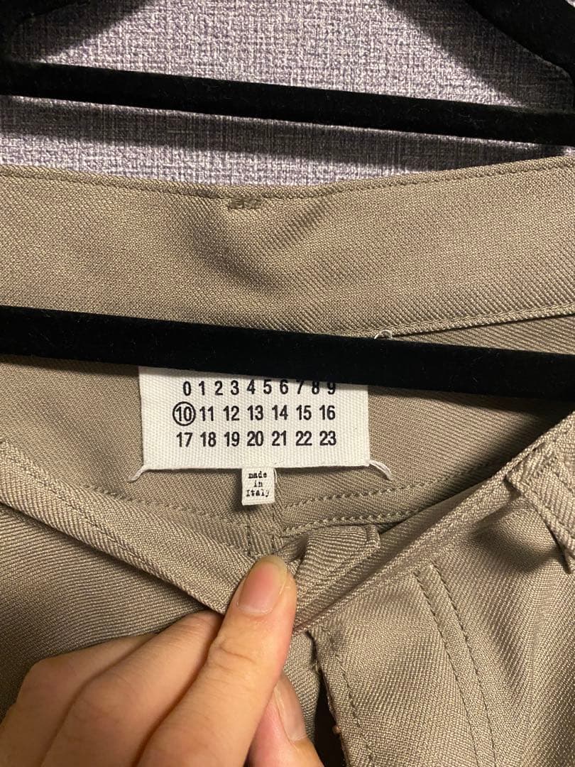 Maison Margiela ベージュ チノパンツ