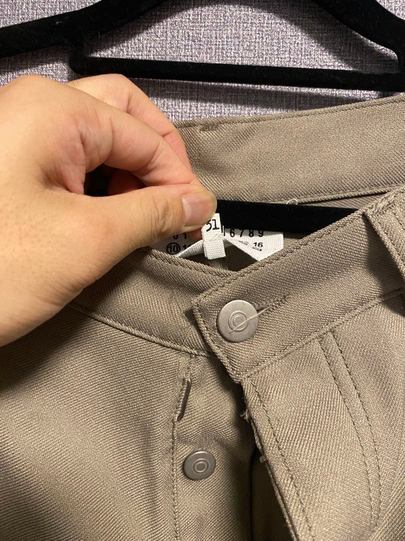 Maison Margiela ベージュ チノパンツ