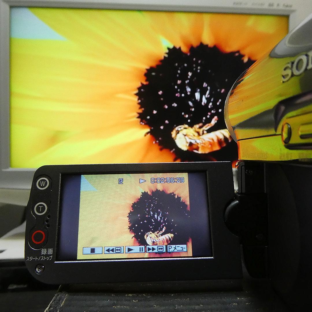 動作品 ソニー DCR-HC90 MiniDVビデオカメラ　DVD化に最適
